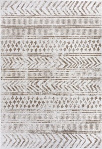 Dywan dwustronny, płasko tkany, sznurkowy, zewnętrzno-wewnętrzny Bougari  Biri, beżowy 120x170