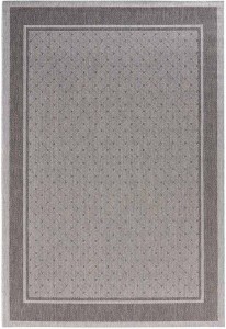 Dywan szary  płasko tkany sizal, zewnętrzno-wewnętrzny Hanse Home Classy 120x170