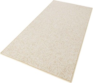 Chodnik tuftowany z miękkim włosem,kolor kremowy 80x300cm BT CARPET WALLEE 80x