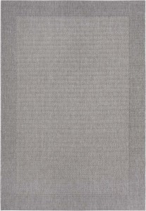 Dywan szary  płasko tkany sizal, zewnętrzno-wewnętrzny Hanse Home Vena 120x170cm
