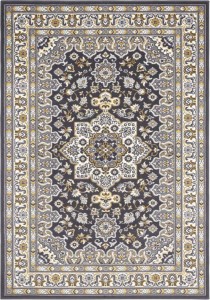 Klasyczny,tradycyjny szaro kremowy dywan do salonu Nouristan  160x230cm