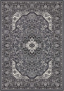 Klasyczny,tradycyjny szaro kremowy dywan do salonu Nouristan 160x230cm