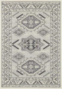 Klasyczny,tradycyjny kremowy dywan do salonu z miękkim włosem Tapeso 120x170cm