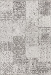 Szary dywan typu sizal,płasko tkany, zewnętrzno wewnętrzny na taras Elle Decor Pleasure 120x170