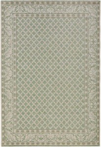Zielony dywan typu sizal,płasko tkany na taras zewnętrzno wewnętrzny Bougari Royal 120x170