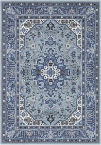 Tradycyjny dywan NOURISTAN    błękitno kremowy klasyczny wzór 160x230cm