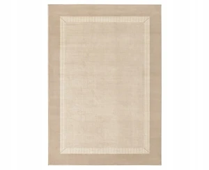 Nowoczesny dywan HANSE HOME,beżowo kremowy wzór z miękkim krótkim włosem 160x230cm