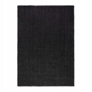DYWAN naturalny z juty HANSE HOME Bouclé 80x150cm w kolorze czarnym