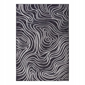 Dywan na taras 155x235cm- HANSE HOME CLYDE ,szaro kremowy dywan zewnętrzno-wewnętrzny, płasko tkany typu sizal