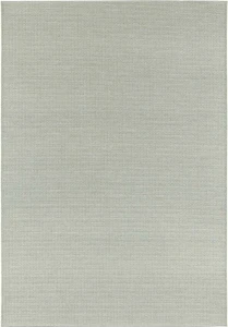 Dywan na taras 80x150cm- ELLE DECOR Millau ,zielono kremowy dywan zewnętrzno-wewnętrzny, płasko tkany typu sizal
