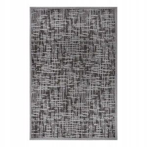 Dywan na taras 190x290cm- HANSE HOME CLYDE ,grafitowo kremowy dywan zewnętrzno-wewnętrzny, płasko tkany typu sizal