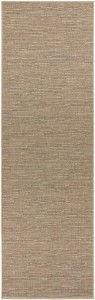Dywan na taras 80x150cm-BT CARPET NATURE jasno brązowy dywan zewnętrzno-wewnętrzny, płasko tkany typu sizal z elementami włosia