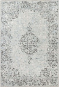 Dywan na taras 80x150cm-ELLE DECOR Pleasure Vertoo kremowo błękitny  dywan zewnętrzno-wewnętrzny, płasko tkany typu sizal z elementami włosia