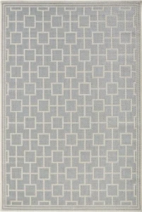 Dywan na taras 160x230cm- Bougari BAY ,szaro kremowy dywan zewnętrzno-wewnętrzny, płasko tkany typu sizal