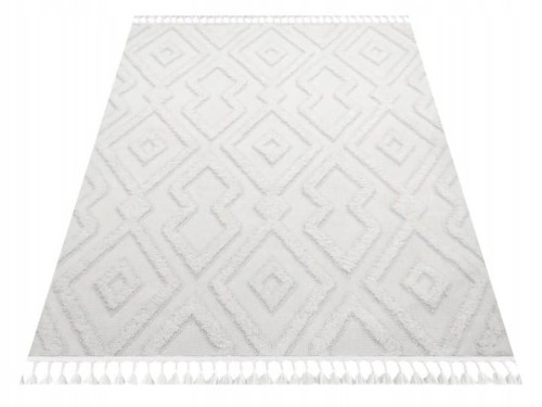 Chodnik-na-korytarz-100x300cm-miekki-kremowy-pluszowy-wzor-boho-efekt-3d.jpg