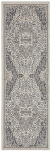 Chodnik na korytarz, przedpokój 80x200cm-Hanse Home z krótkim miękkim włosem, beżowo szary