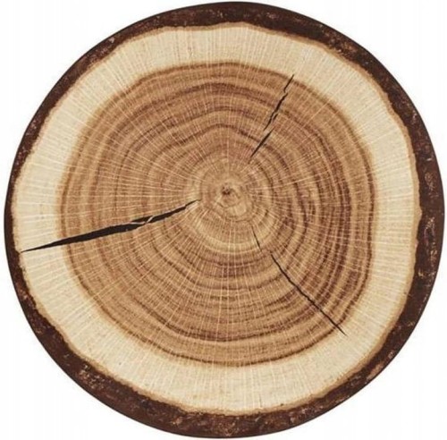 Dywan-okragly-200cm-antyposlizgowy-brazowy-pien-drzewa-z-krotkim-wlosem.jpg