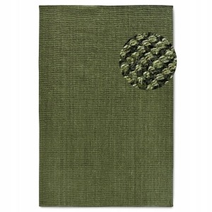 DYWAN naturalny z juty Villeroy & Boch Bouclé 160x230cm w kolorze zielonym,khaki
