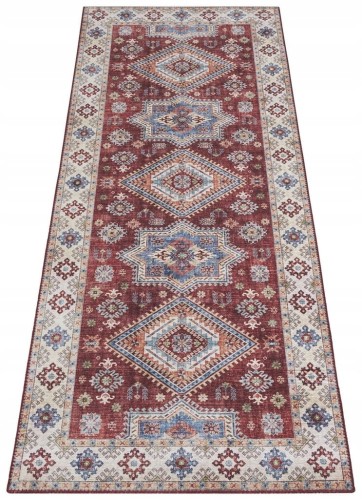 Chodnik-80x200-na-korytarz-przedpokoj-czerwony-orientalny-wzor-plasko-tkany.jpg