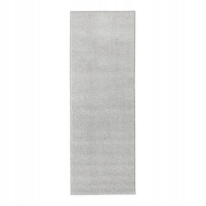 Chodnik na korytarz, przedpokój 80x300cm-Hanse Home Pure z krótkim miękkim włosem, szary kolor