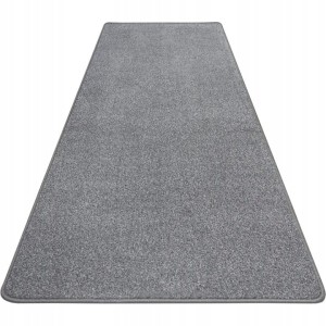 Chodnik na korytarz, przedpokój 80x400cm-Hanse Home FANCY z krótkim miękkim włosem, szary kolor