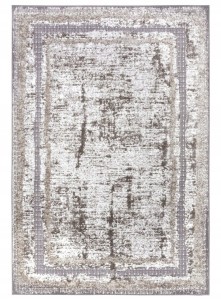 Dywan nowoczesny pluszowy do salonu 67x110 cm-Hanse HOME SHINE,  kremowo beżowo szary,miękkie włosie