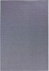 Dywan zewnętrzny na taras 120x170cm typu sizal,zewnętrzno wewnętrzny niebieski, płasko tkany Nortrugs MATCH