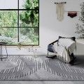 Dywan-pluszowy-do-salonu-200x280cm-szary-nowoczesny-wzor-boho-3D-Marka-Elle-Decoration.jpg