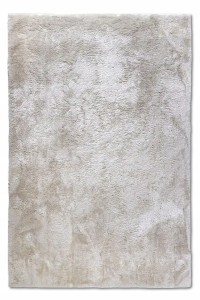 Dywan Shaggy do salonu 80x150cm,Elle DECOR COSY beżowo kremowy