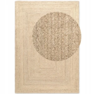 DYWAN naturalny z juty HANSE HOME Sharmila ,60x90cm w kolorze beżowym ,dwustronny ręcznie tkany!