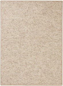 DYWAN tuftowany do salonu 160x240cm, BT Carpet WOLLY, kremowy płasko tkany