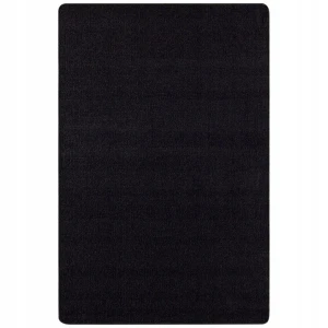 Dywan na korytarz, przedpokój 67x120cm-Hanse Home FANCY z krótkim miękkim włosem, czarny kolor