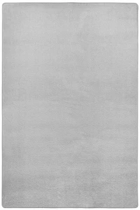 Dywan jednokolorowy do salonu 200x280cm-Hanse Home FANCY z krótkim miękkim włosem, szary kolor