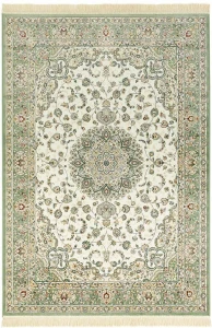 DYWAN tradycyjny do salonu 160x230cm , wzór kremowo beżowo Nouristan Oriental Flowers