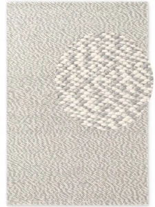DYWAN wełniany do salonu 140x200cm w kolorze kremowo szarym ,Elle Decoration LYON BEANS