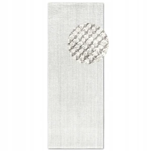 Chodnik dwustronny naturalny z juty Villeroy&Boch Rosalie 80x200cm w kolorze kremowym, tkany ręcznie