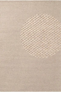 DYWAN wełniany do salonu 160x230cm w kolorze beżowym,Elle Decoration LYON BEANS,tkany ręcznie