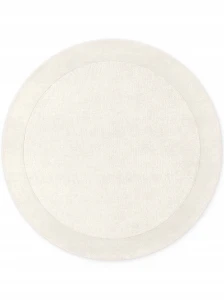 DYWAN okrągły 150cm, naturalny z wełny Villeroy & Boch KARI w kolorze kremowym