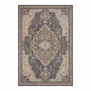 Dywan tradycyjny do salonu 200x280cm, klasyczny szaro beżowy wzór -Hanse Home Terrain