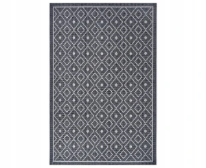 Dywan na taras 76x150- HANSE HOME CLYDE ,szaro kremowy dywan zewnętrzno-wewnętrzny, płasko tkany typu sizal