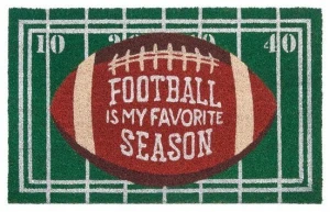 Gruba wycieraczka kokosowa 45x75cm ,mata wejściowa FOOTBALL HANSE HOME
