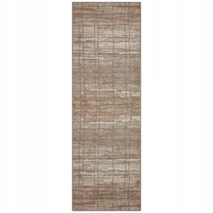 Chodnik na korytarz, przedpokój 80x200cm-Hanse Home Terrain z krótkim miękkim włosem, beżowo brązowo kremowy