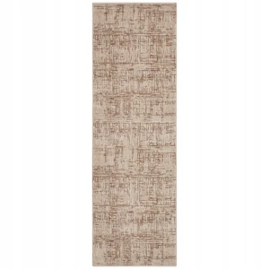 Chodnik na korytarz, przedpokój 80x200cm-Hanse Home Terrain z krótkim miękkim włosem, beżowo brązowy