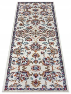 Chodnik tradycyjny na korytarz, przedpokój 80x240cm, Hanse Home Luxor ,klasyczny wzór czerwono kremowy