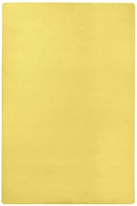 Dywan jednokolorowy 100x150cm, żółty z miękkim krótkim włosem