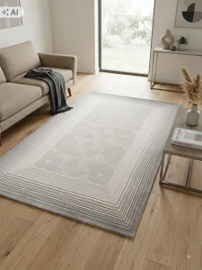 Dywan do salonu 160x230cm, wielokolorowy ,miękki włosie, pluszowe