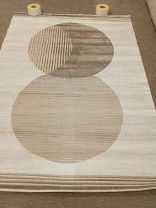 Dywan do salonu 160x230cm, wielokolorowy ,miękki włosie, pluszowe