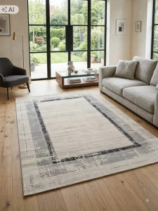 Dywan do salonu 160x230cm, wielokolorowy ,miękki włosie, pluszowe