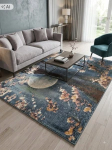 Dywan do salonu 160x230cm, wielokolorowy ,miękki włosie, pluszowe