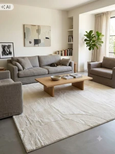 Dywan do salonu 160x230cm, wielokolorowy ,miękki włosie, pluszowe
